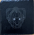 Doctor Who_Cyberman 4 inch Square Slate
